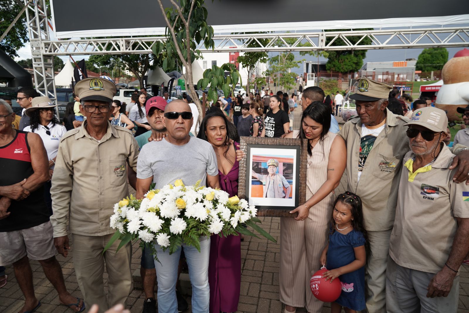 Homenagem foi à memória do ferroviário Paulo da Costa Ramos