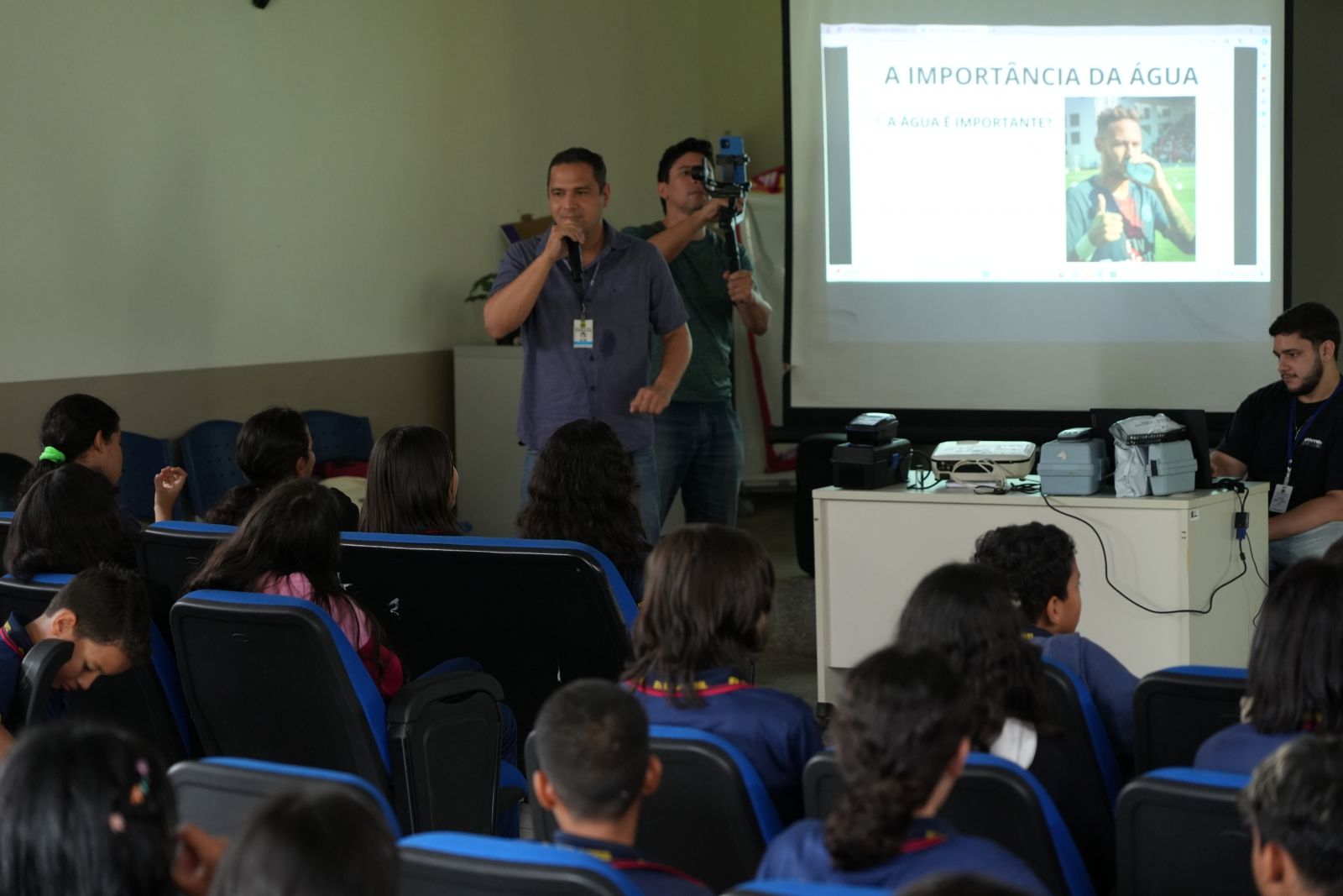 Ação faz parte da programação da Semana da Água de 2025