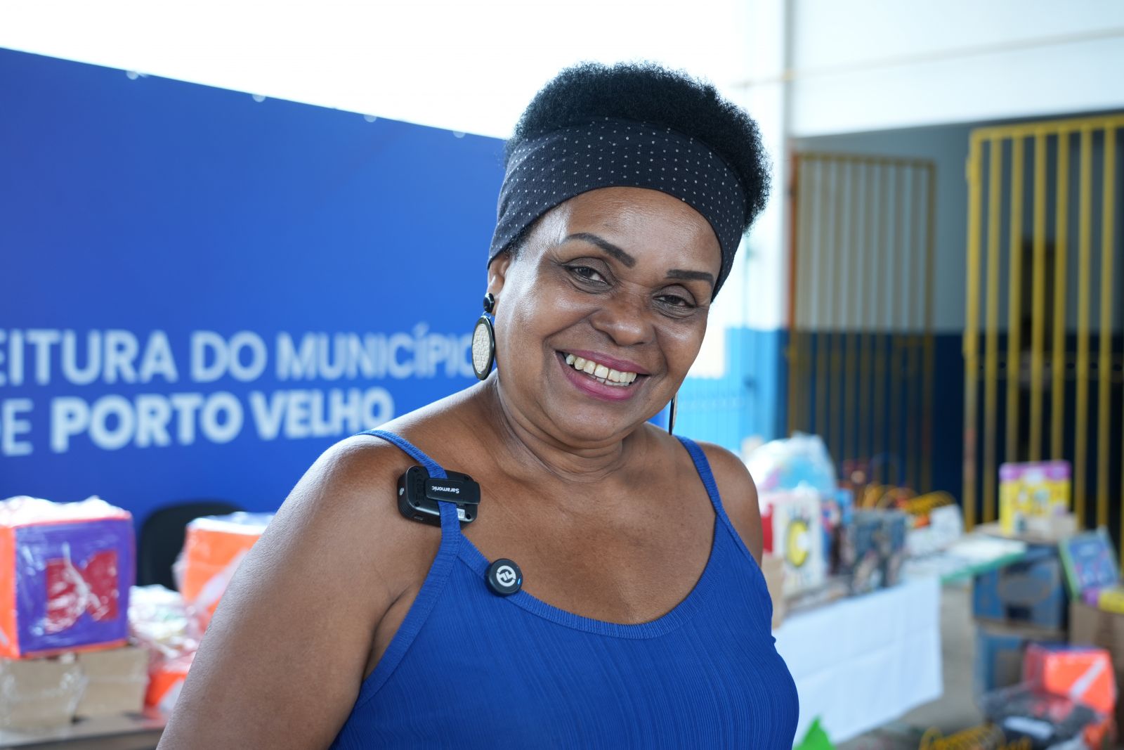 Dercy Sebastiana ficou feliz com a iniciativa 