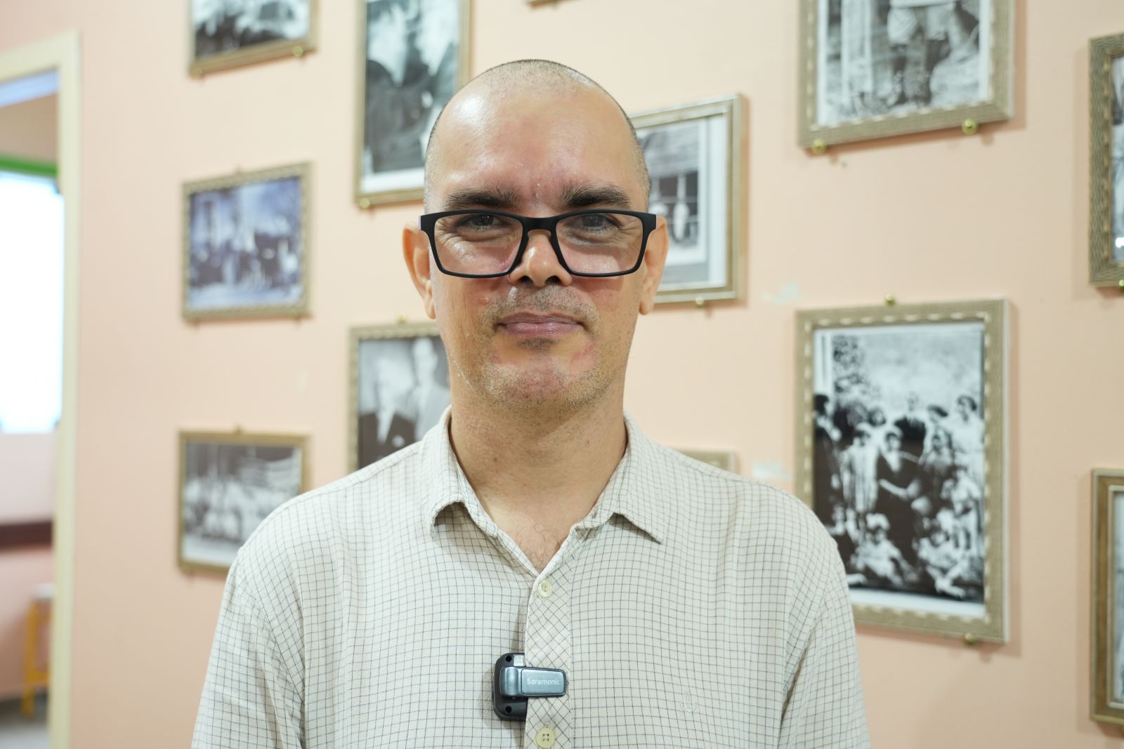 Alexandre Dourado, diretor da biblioteca