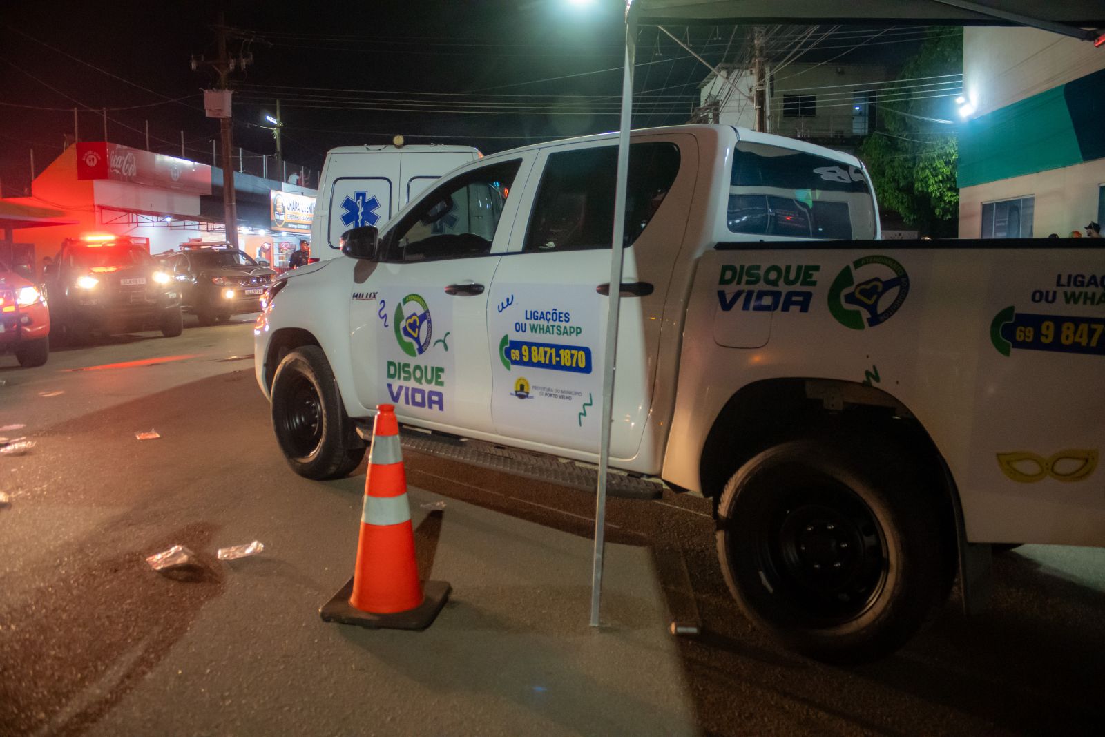 Disque Vida atuou de maneira intensa neste último final de semana