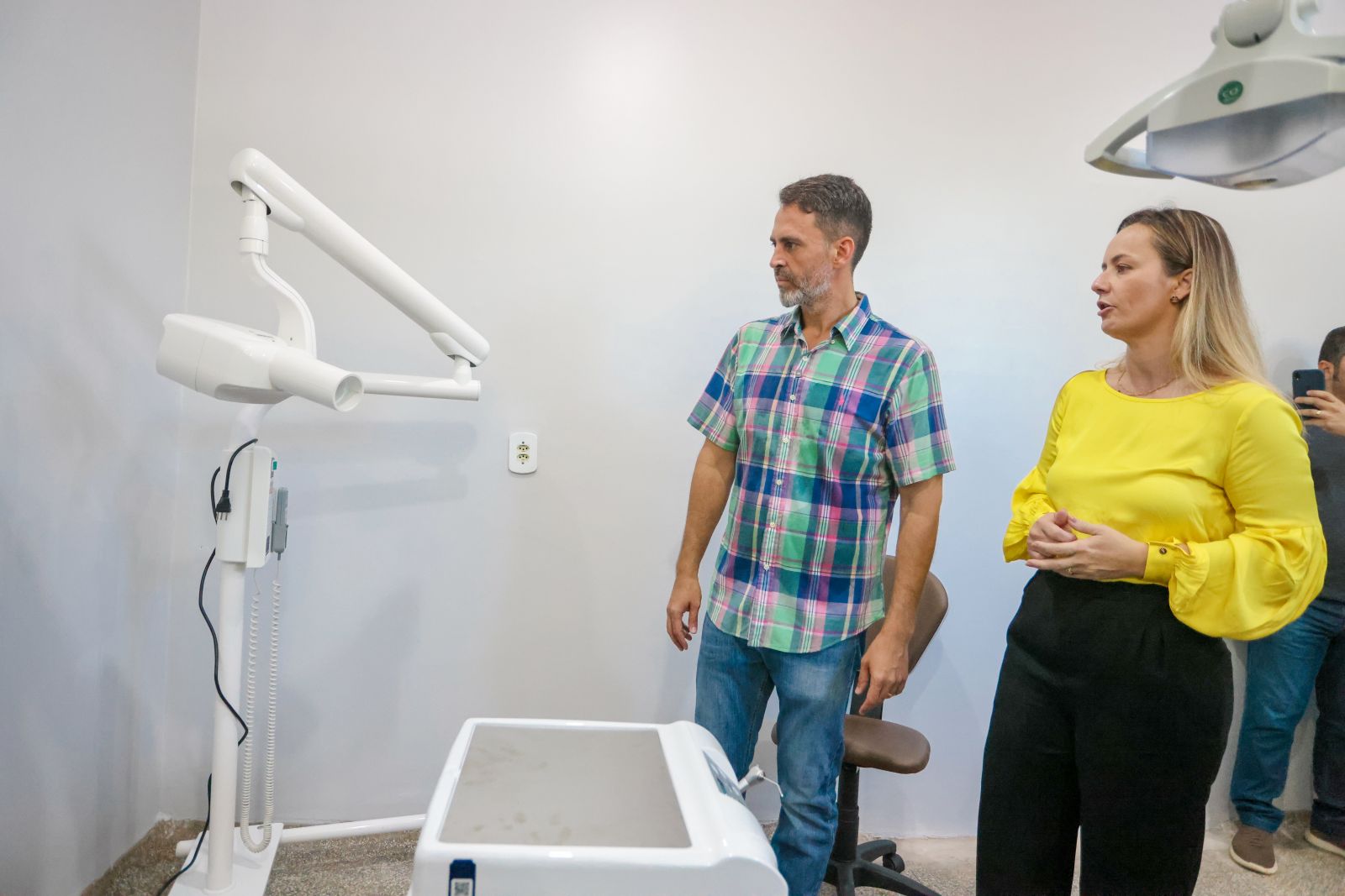 Sala conta com aparelho de raio-x, serviço que nunca tinha sido ofertado na unidade 