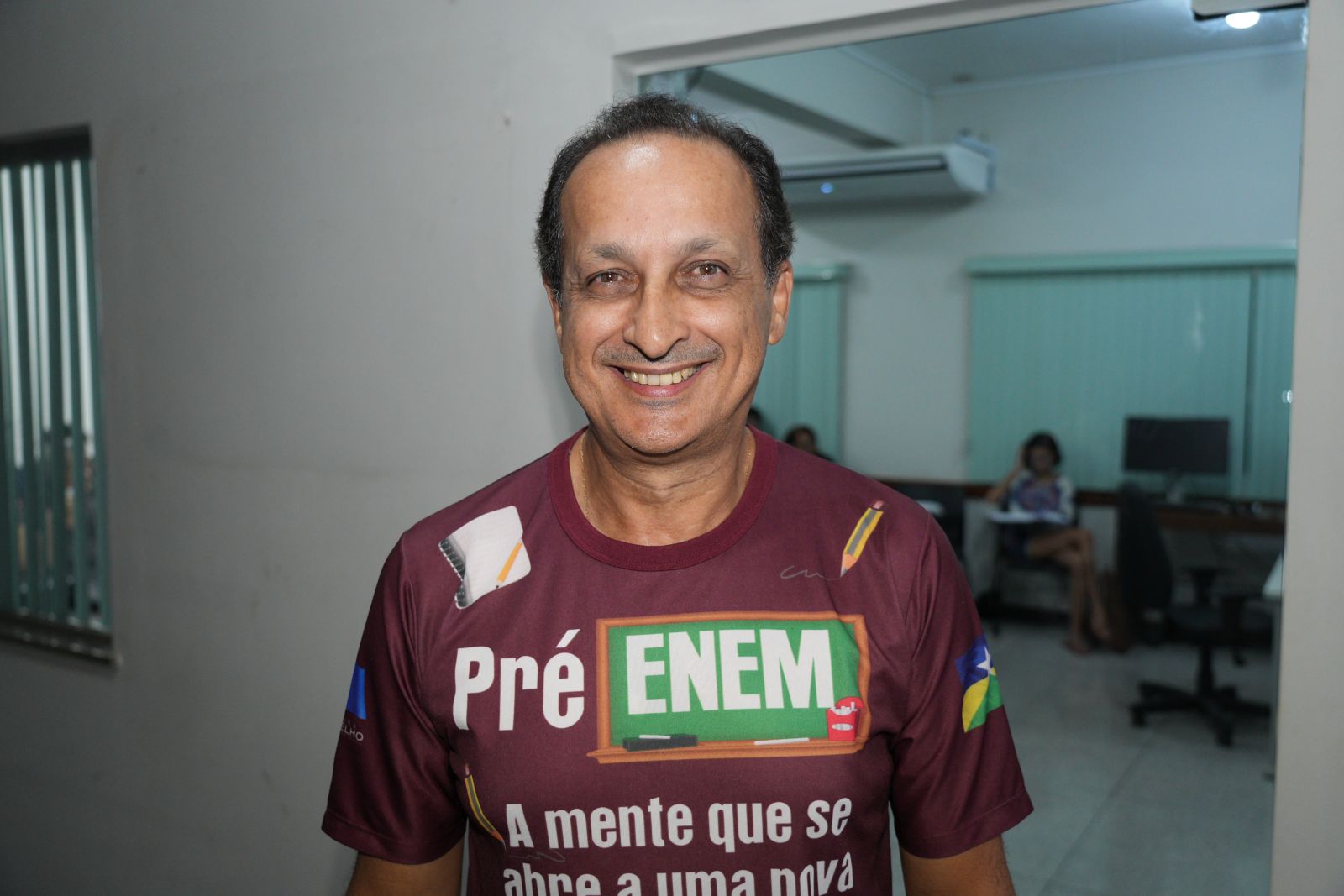 Evaniel Medeiros, coordenador do polo do centro