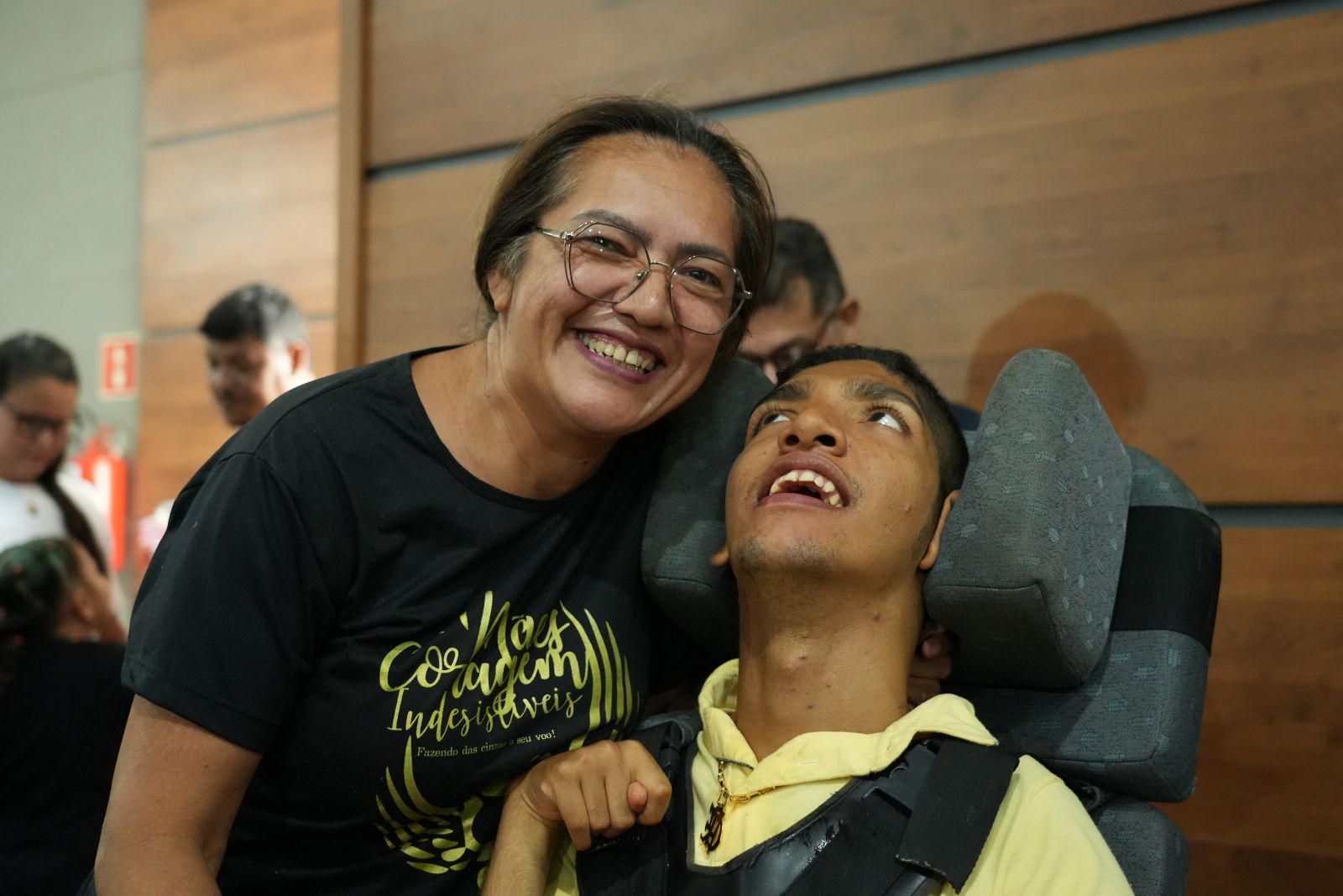 Edilza Alves, mãe do João Vitor, e diretora do Movimento Mães Coragem