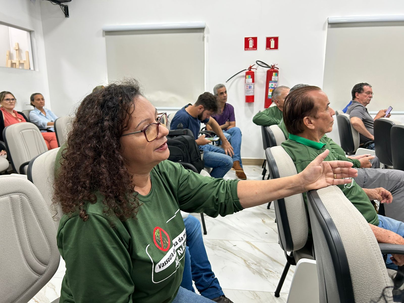 Laís Mary destacou a importância da capacitação para os profissionais do setor