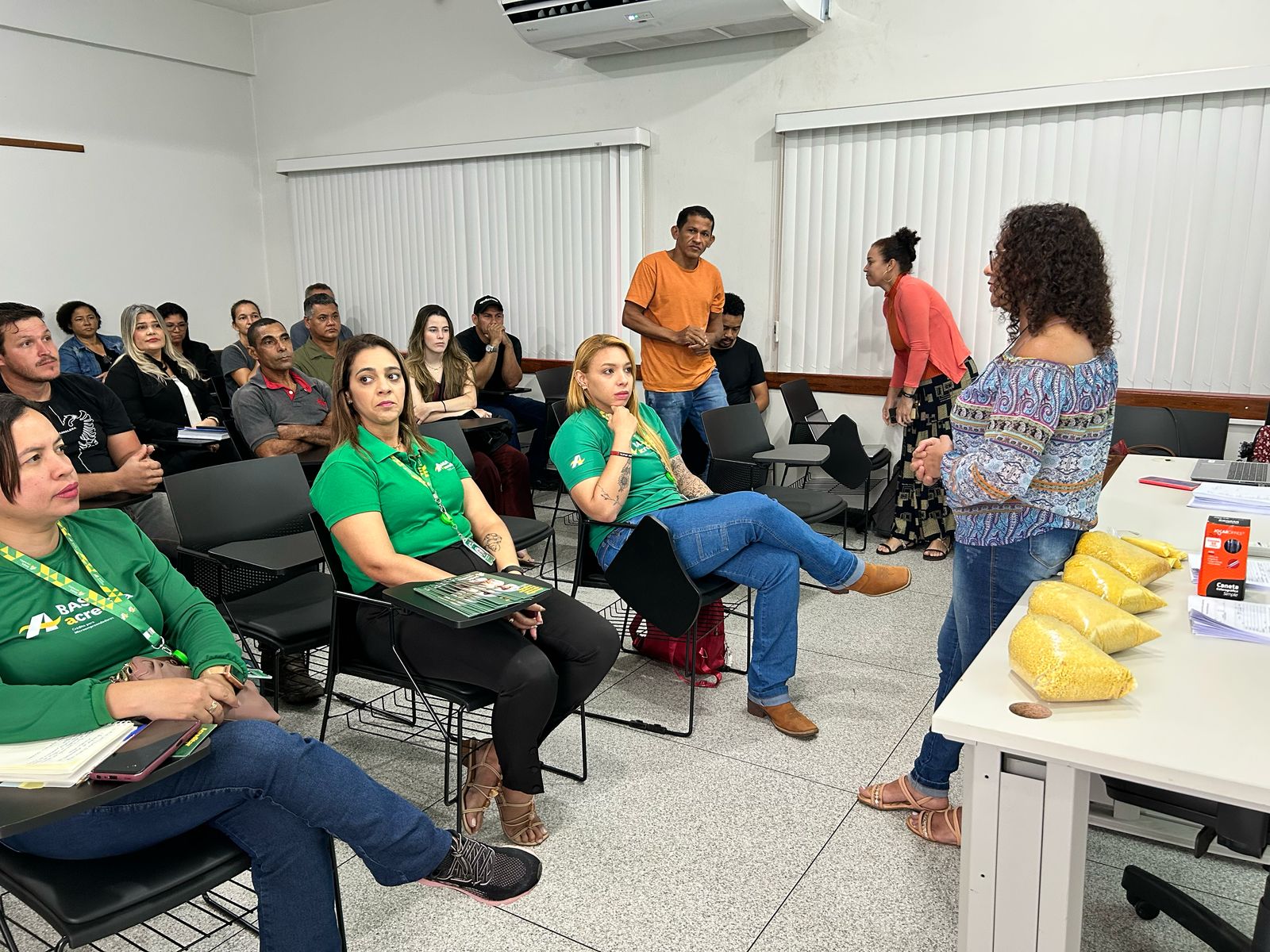 Produtores rurais presentes destacaram a relevância da iniciativa para o fortalecimento da mandiocultura