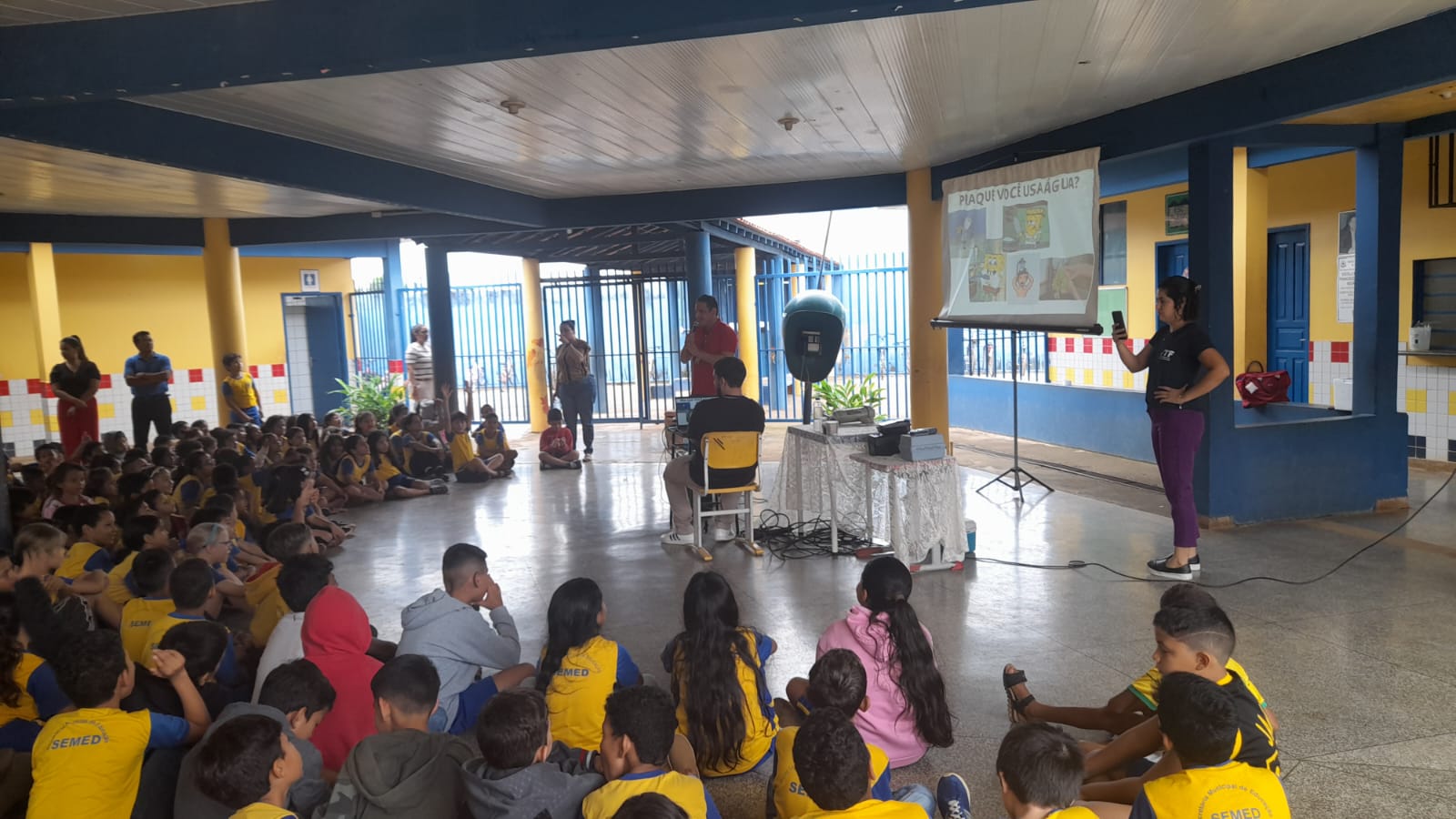 Palestras estão seguindo um calendário de programação que será realizado durante todo o ano