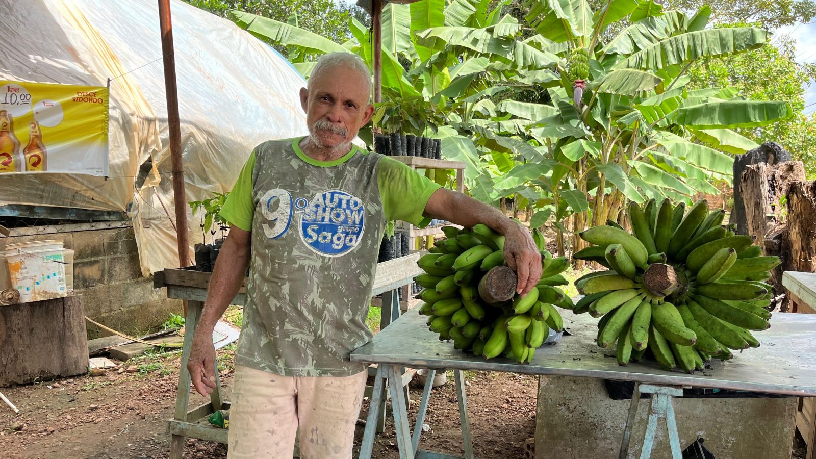Segundo Francisco Souza, o comércio local também foi beneficiado