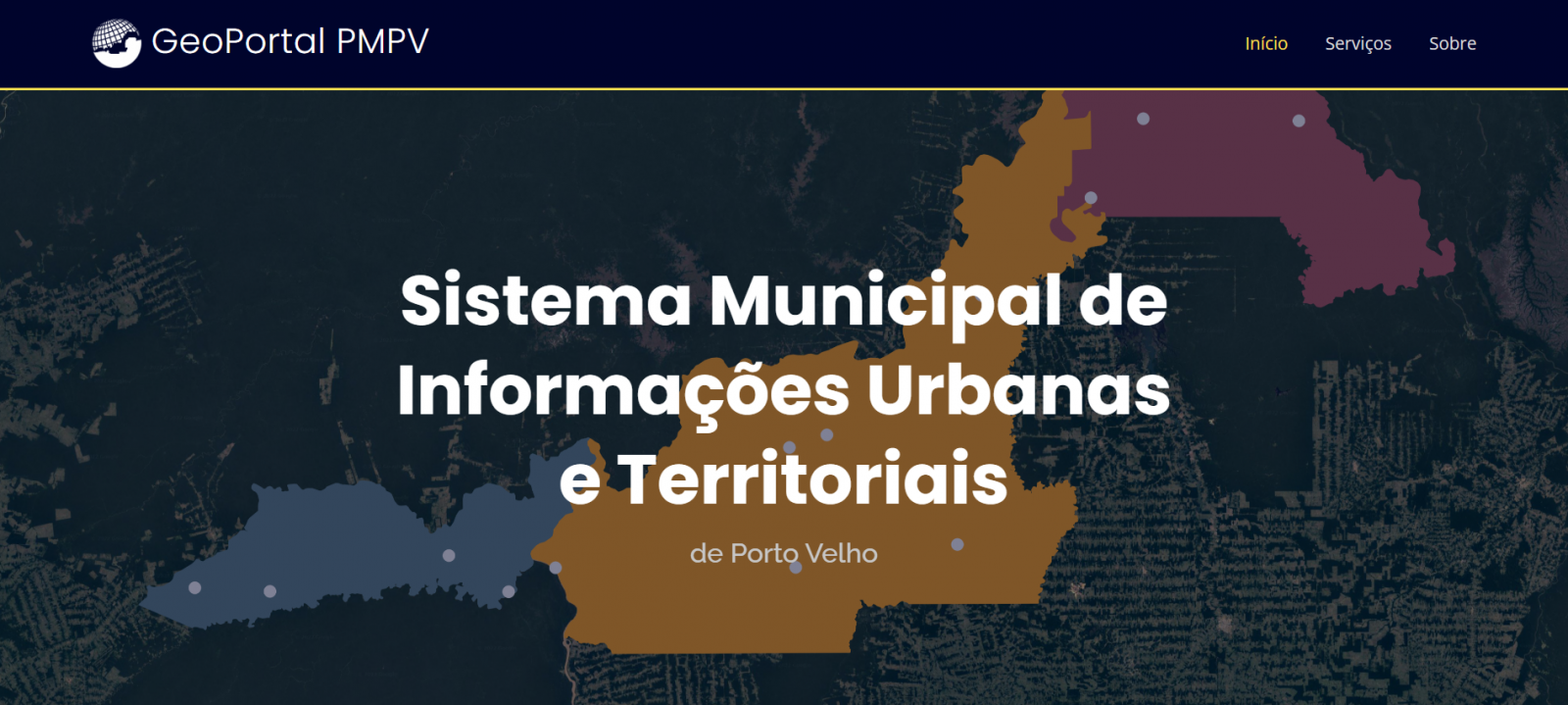 Sistema de geoprocessamento concentra dados do município, que podem ser acessados por moradores