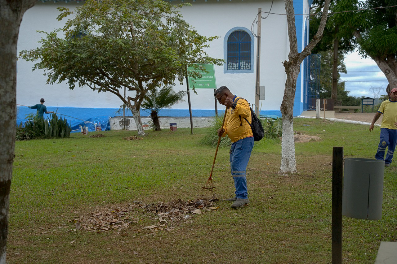 Diversos serviços estão sendo promovidos para que tudo fique em ordem até o dia do evento