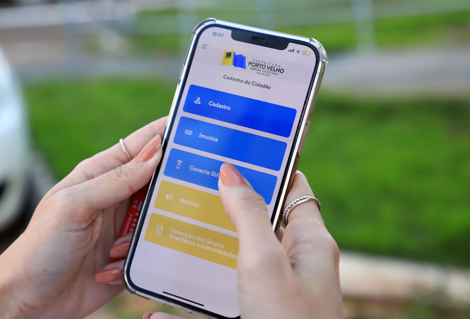 Investimento em tecnologia possibilitou o agendamento da vacina