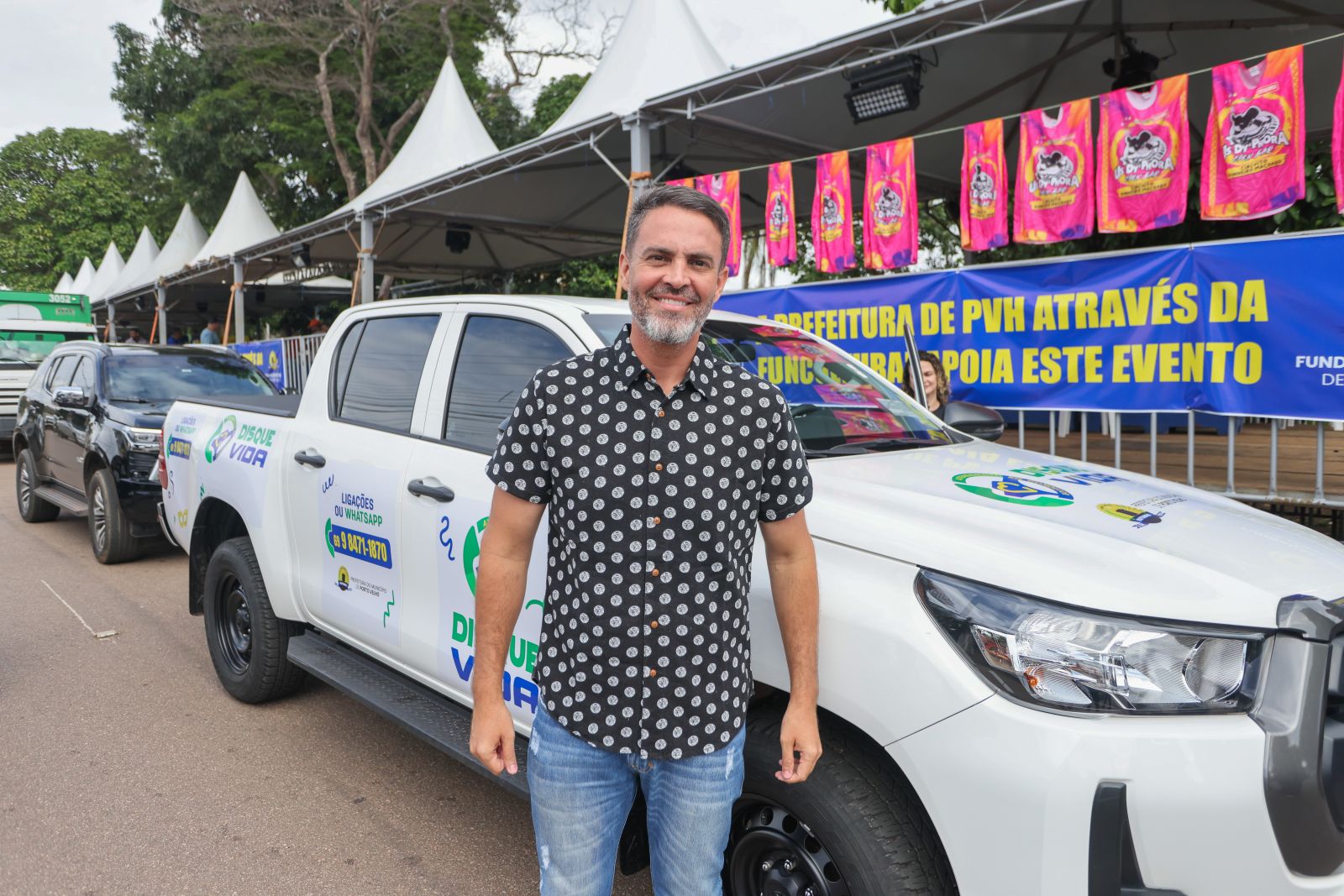 Prefeito Léo Moraes anunciou o Disque Vida