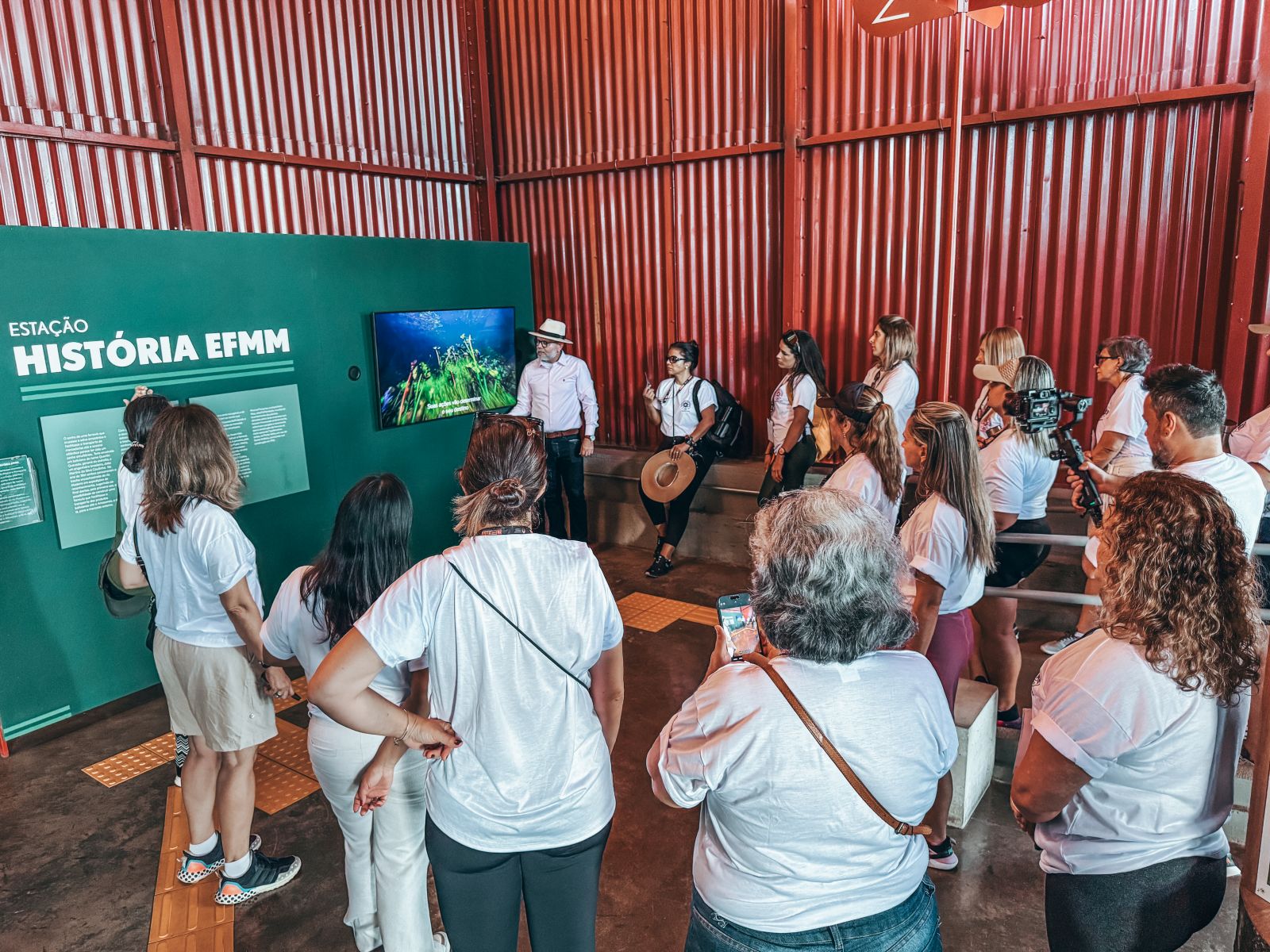 Ação trouxe 21 diretoras de empresas de São Paulo para conhecer a Estrada de Ferro Madeira-Mamoré