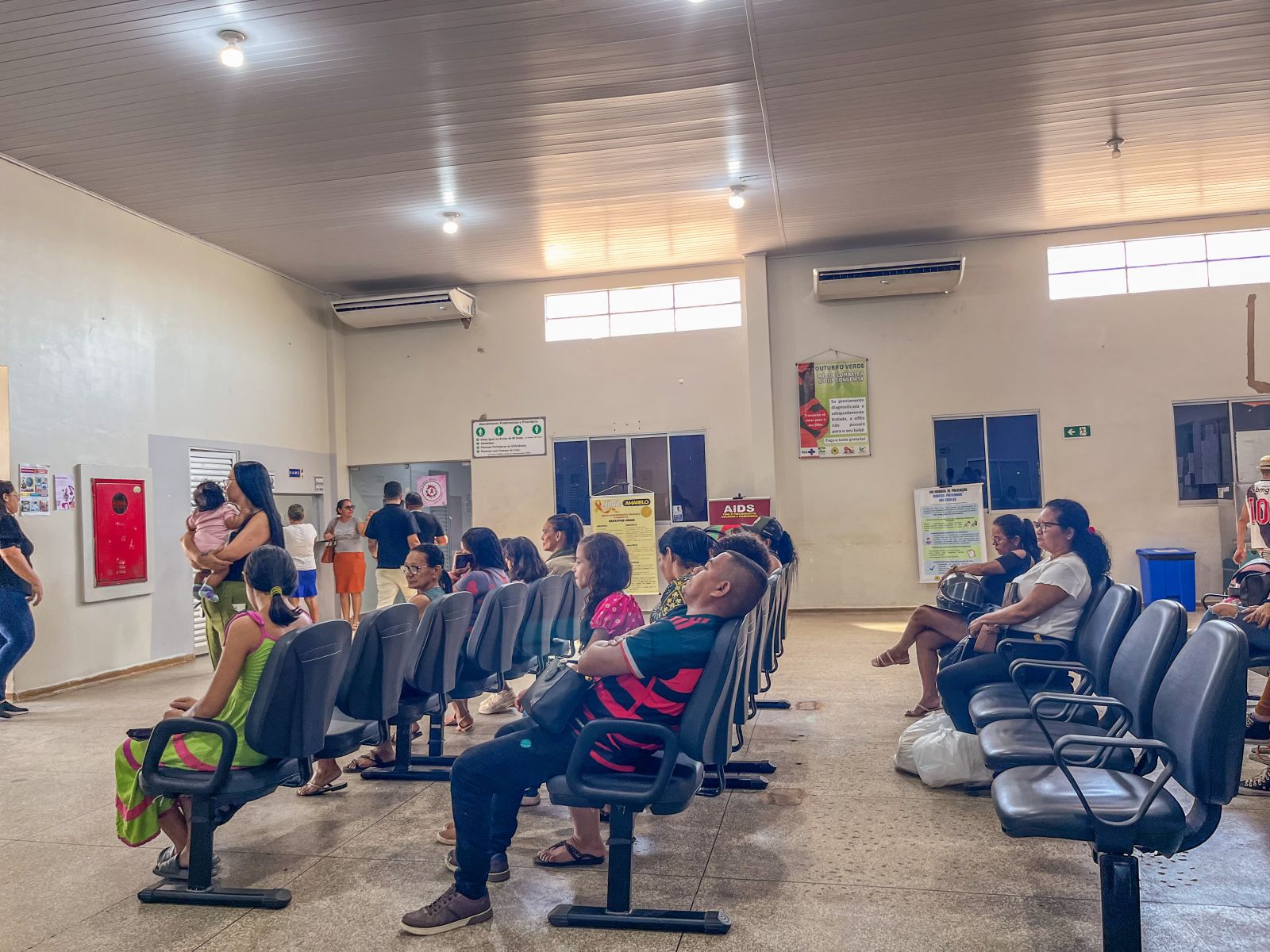 USF Hamilton Gondim recebeu climatização