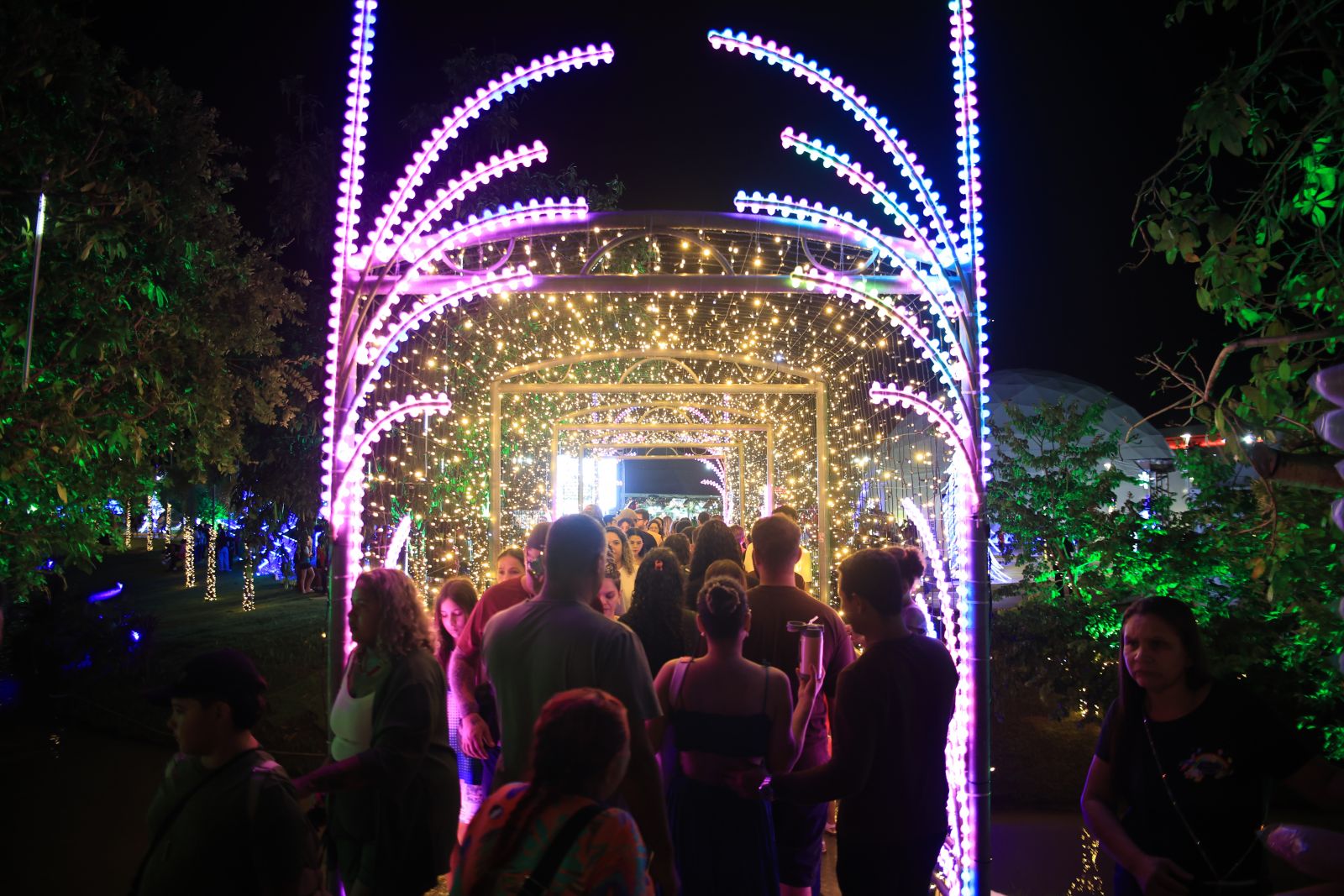 Parque da Cidade já recebeu mais de 600 mil visitantes desde o início da programação