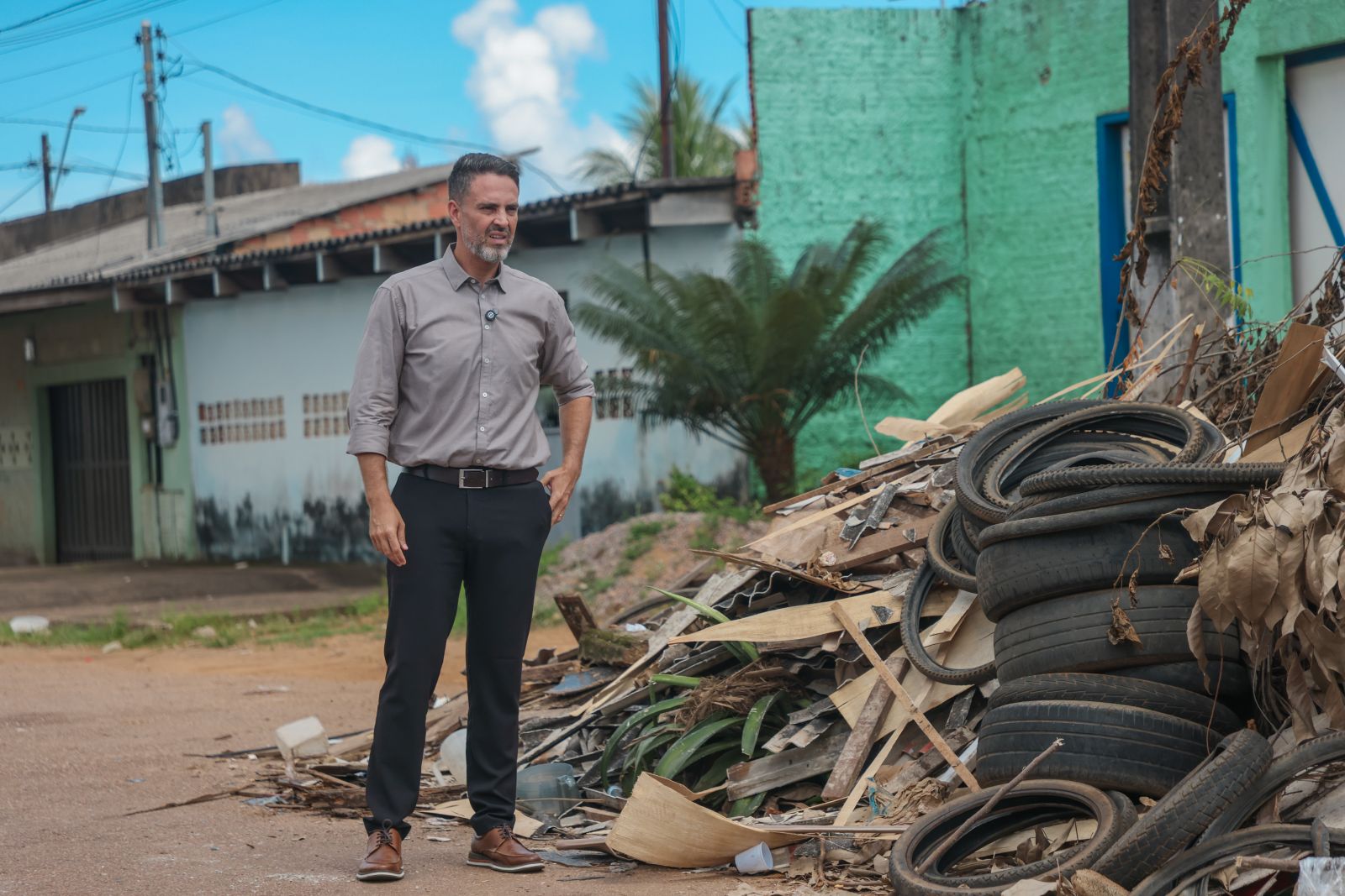 Léo Moraes reforça a importância da colaboração da comunidade para o sucesso da operação 