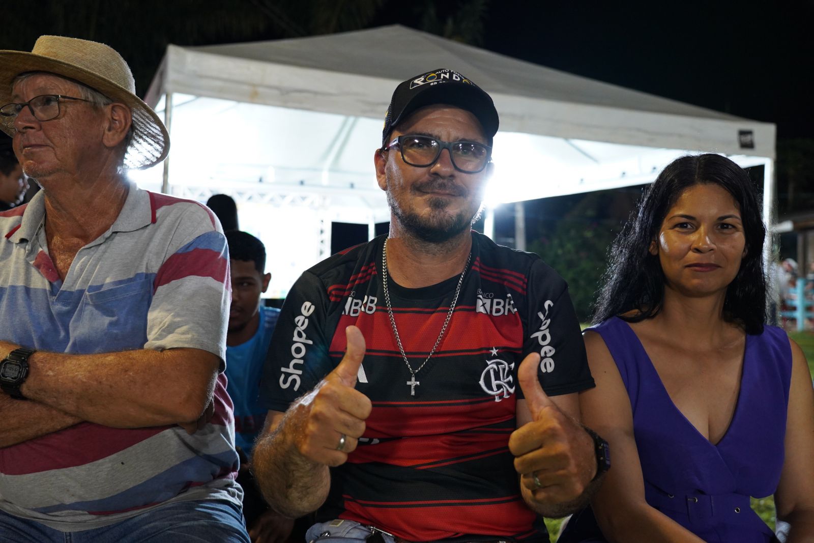 Jonas Gilson destacou a emoção de ver de perto jogadores que fizeram história no cenário nacional