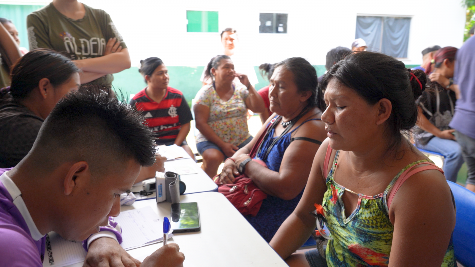 Primeiro dia de atividades aconteceu na Comunidade Central Karitiana