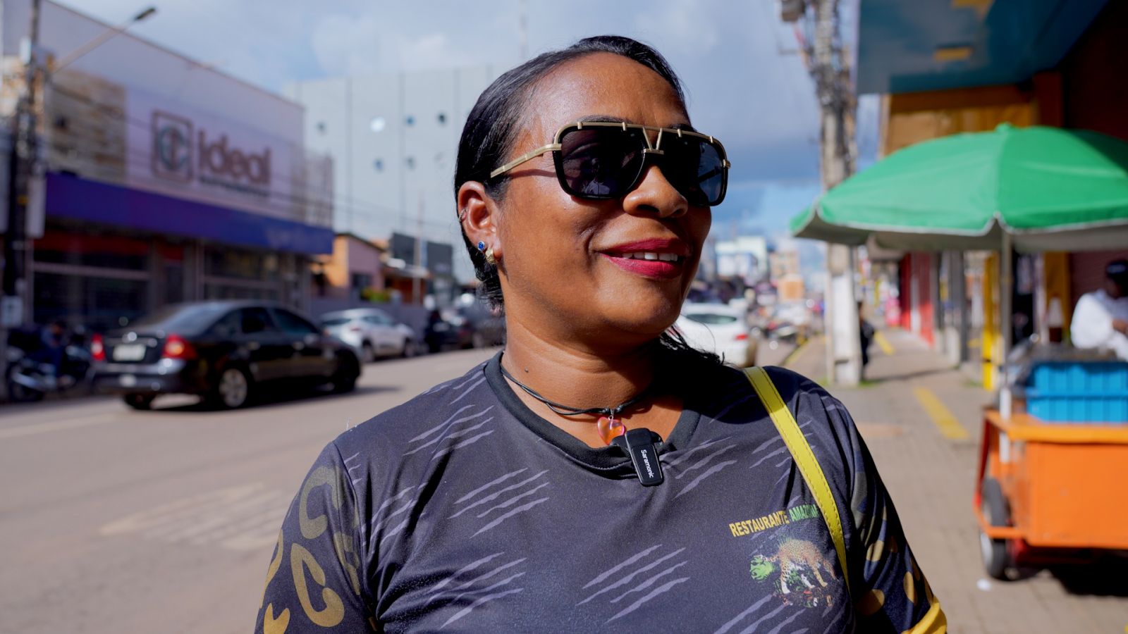 Lidiane Gonçalves paga apenas R$ 1,50 em cada passagem dos filhos estudantes