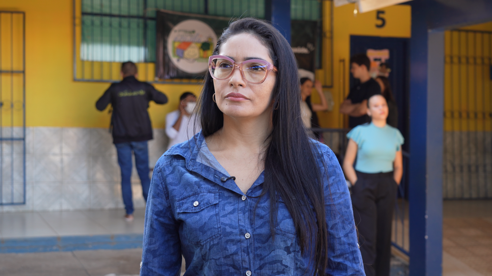 Lucimar Bastos explicou que diversos serviços de saúde foram oferecidos 