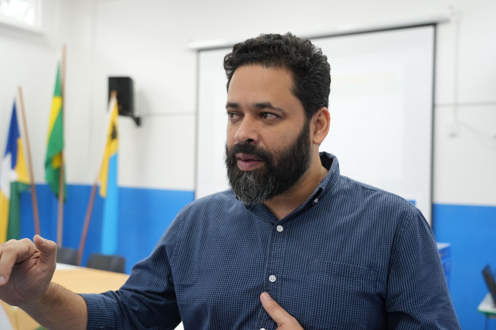 Leonardo Leocádio, destacou os desafios devido à extensa área territorial do município para atender todas demandas