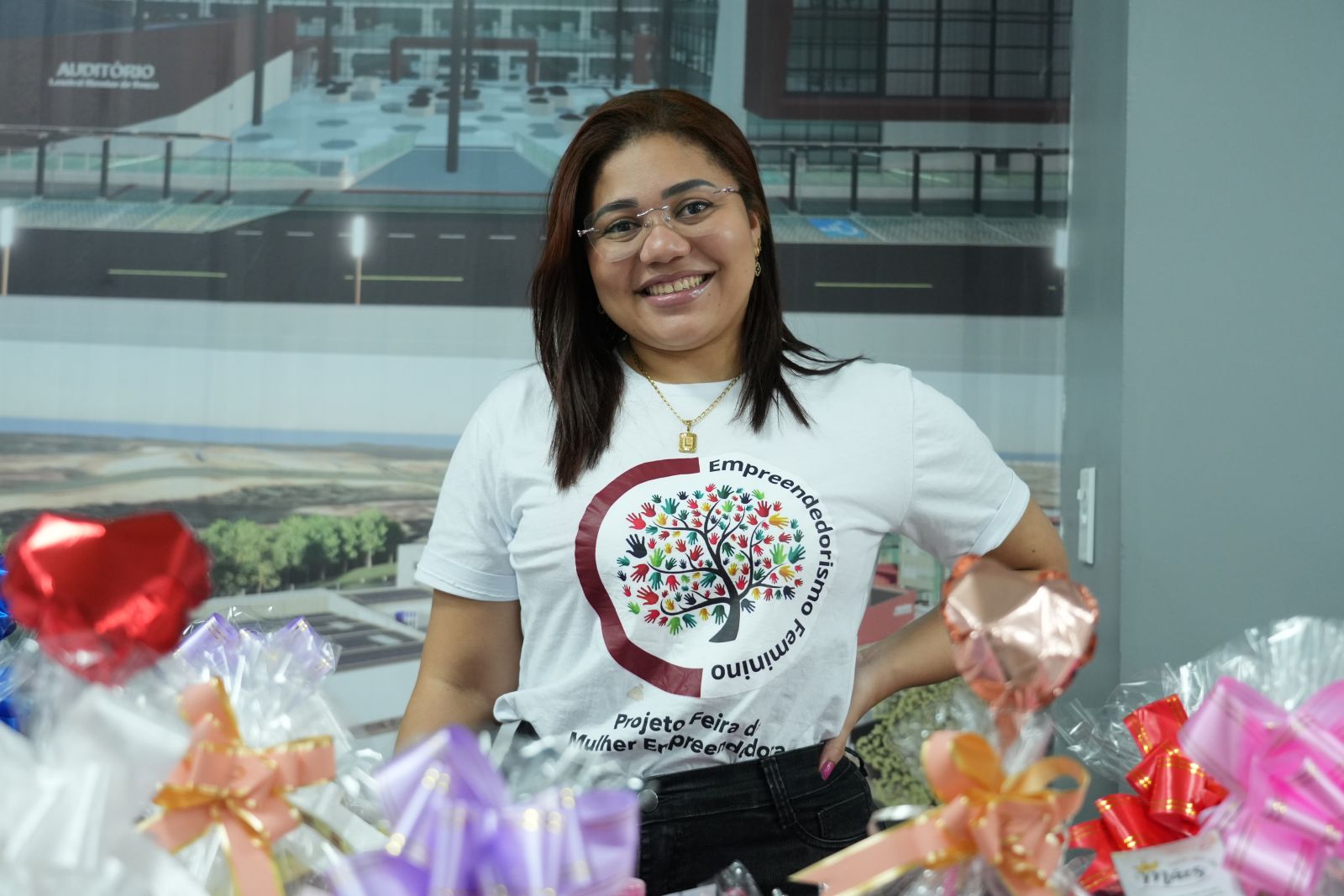 Lorrana Dias fez questão de destacar a importância da Feira