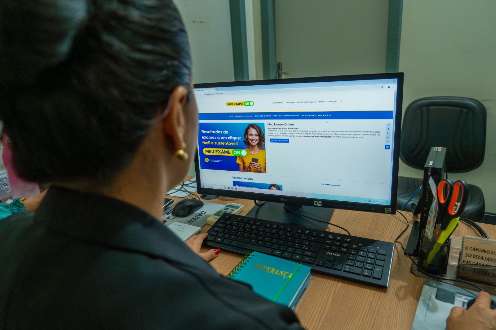 Serviço está disponível para todos os pacientes que realizam exames laboratoriais nas UBS e de urgência e emergência do município