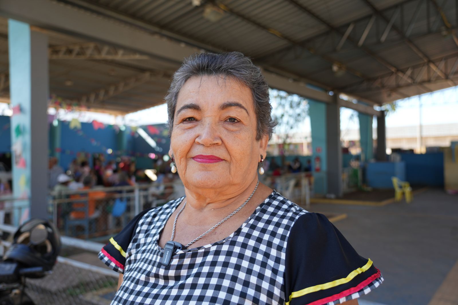  Maria de Lourdes Torres é uma frequentadora animada do CCI