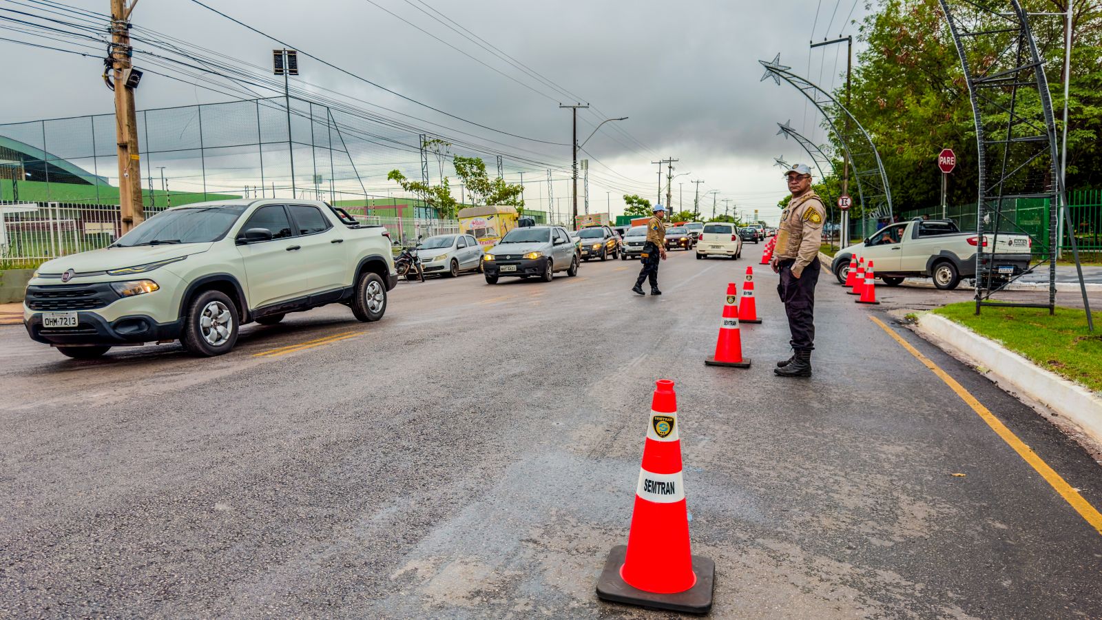 Equipes operacionais de agentes municipais de Trânsito estarão presentes no local