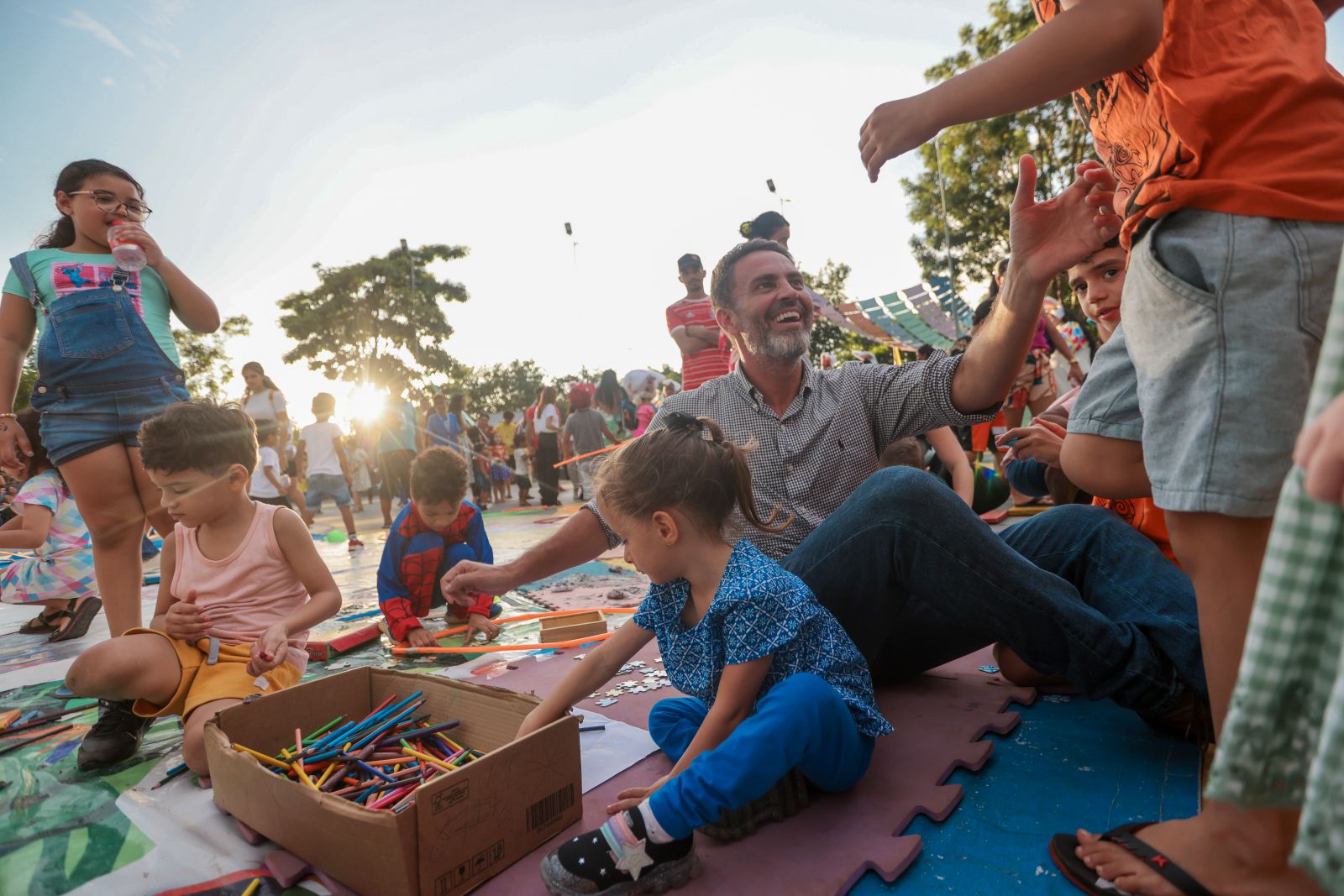 Festividade contou com um ambiente adaptado, seguro e lúdico