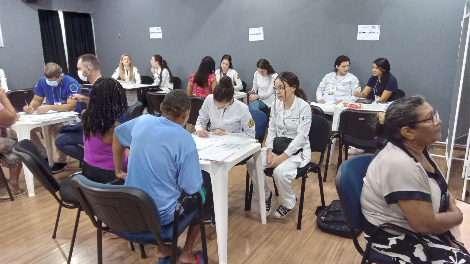 Mais de 200 pacientes passaram pelo espaço de atendimento médico