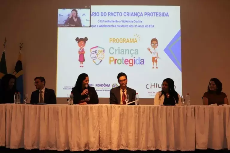 Seminário faz parte das ações do Pacto Criança Protegida