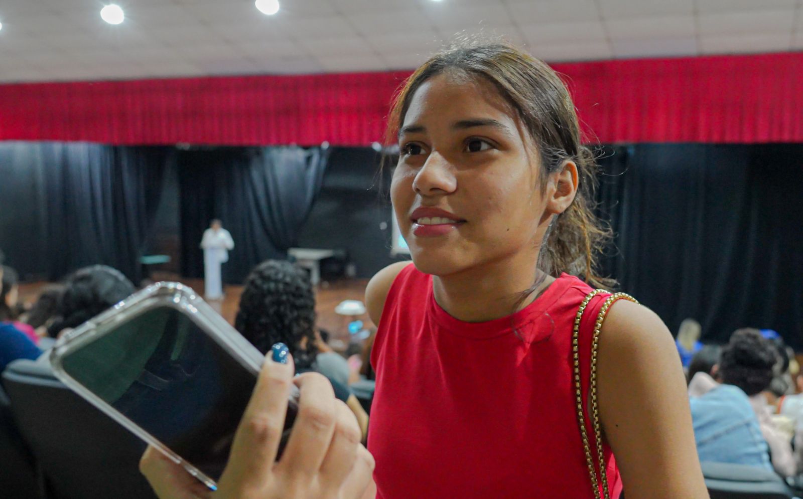 Sara diz que Projeto oferece oportunidade para que ela adquira mais conhecimento