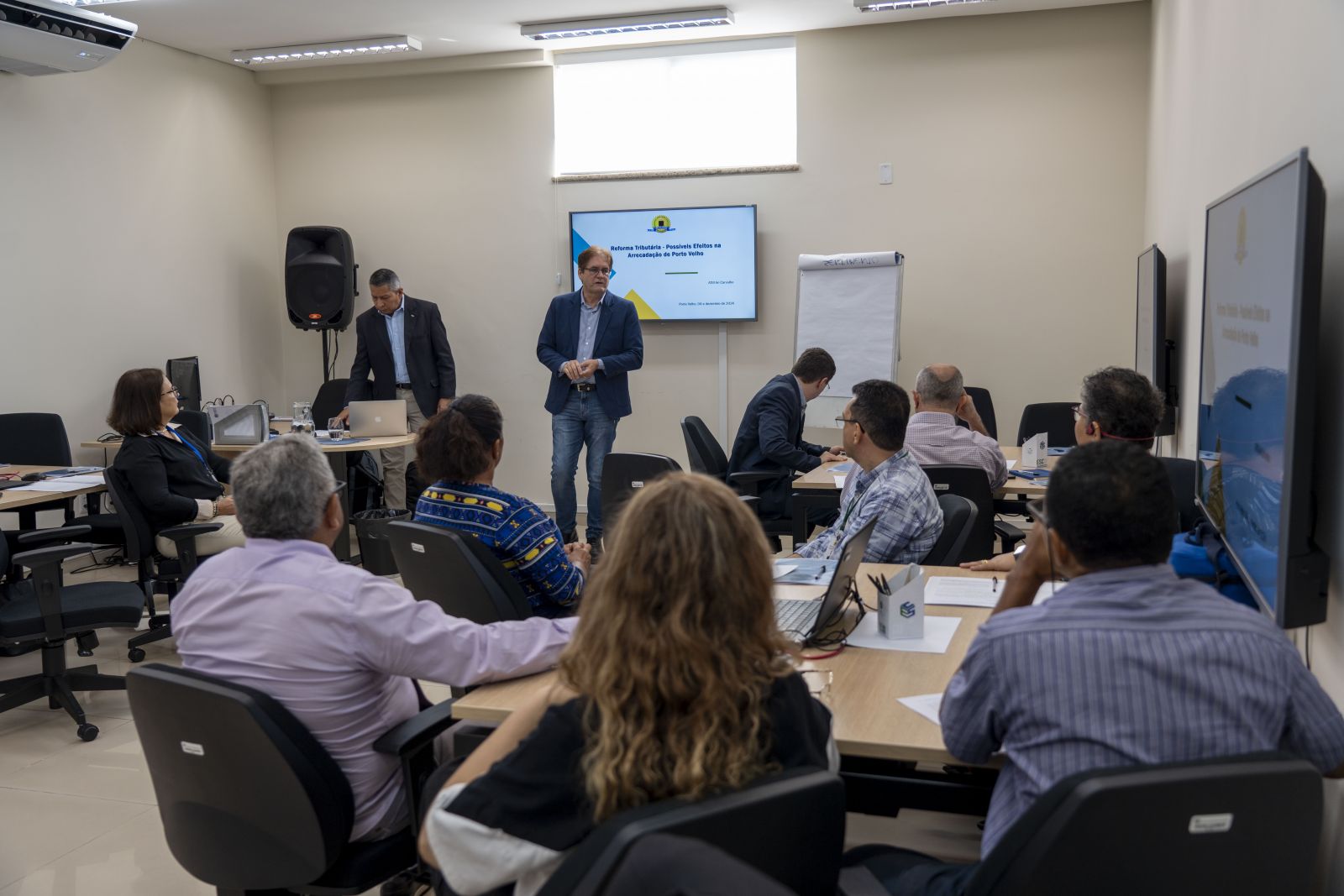 Integrantes da equipe de transição da nova gestão também participaram do evento