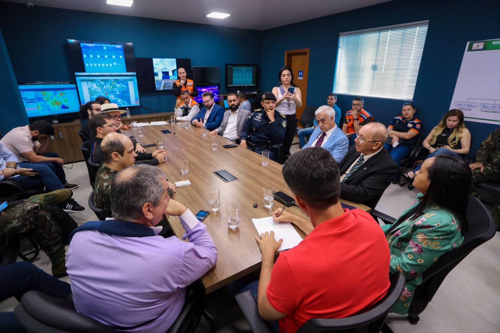 Representantes dos órgãos se colocaram à disposição da prefeitura