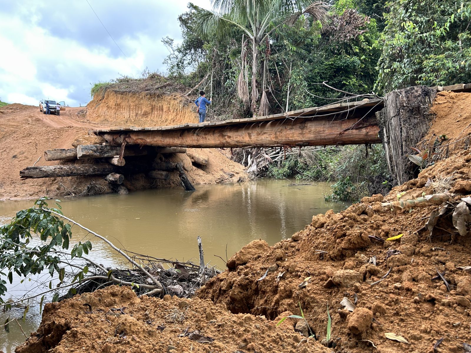 Equipe de vistoria percorreu os locais afetados e constatou a execução dos serviços
