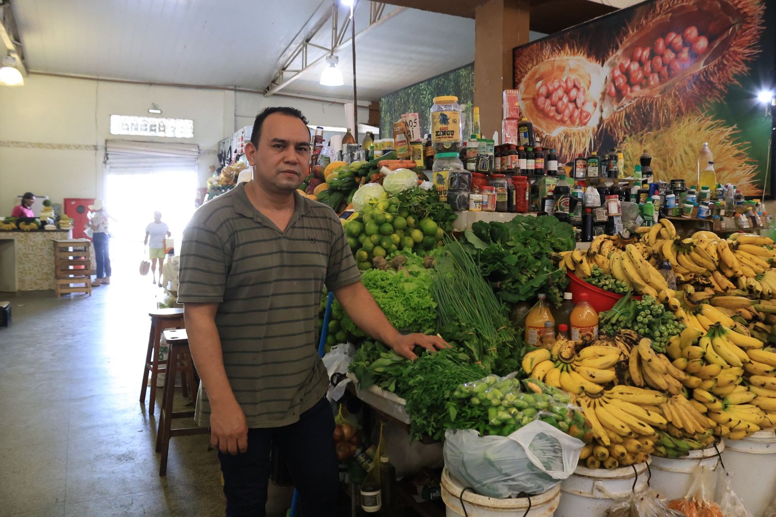 Para o feirante Robson Rodrigues, a mudança é mais do que bem-vinda