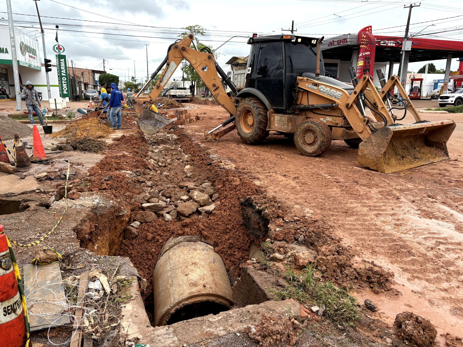 Ação técnica otimizará o sistema de escoamento pluvial 