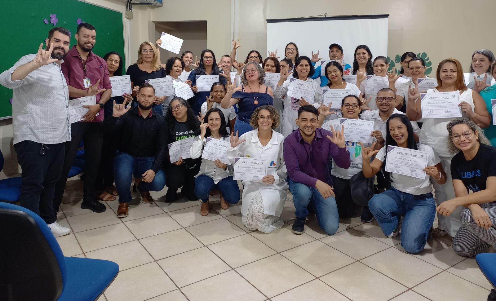 Todos os participantes receberão certificados de conclusão