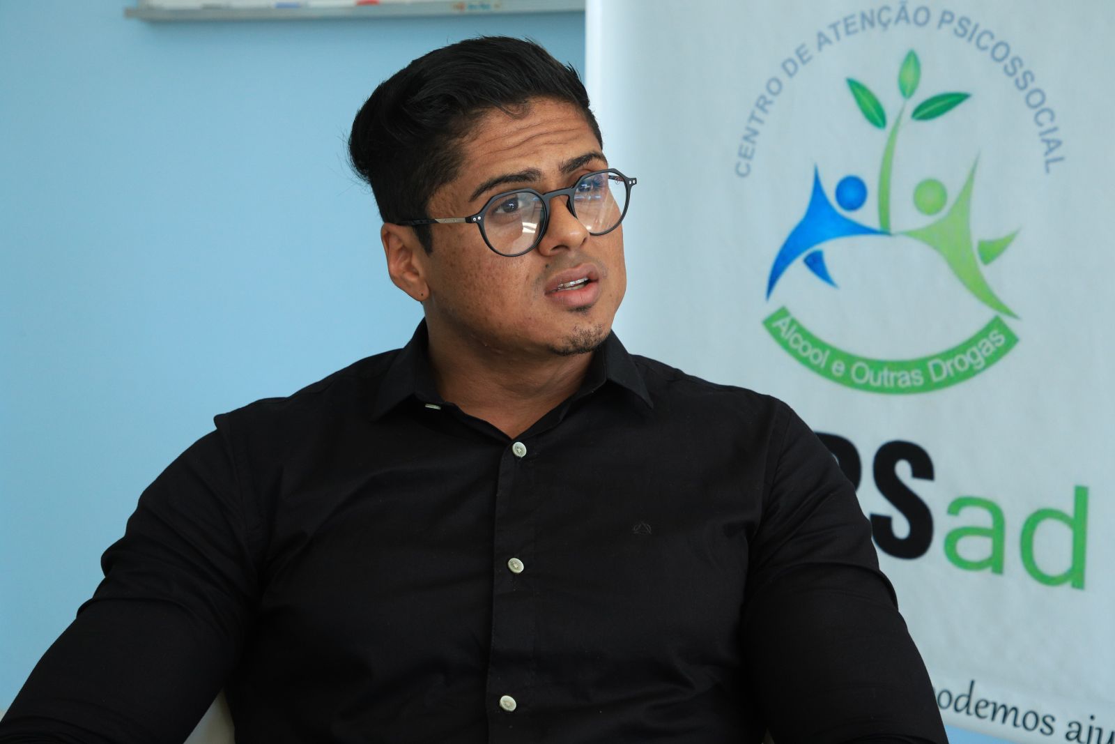 O trabalho realizado no Caps AD vai além do tratamento clínico, aponta Shelton Botelho