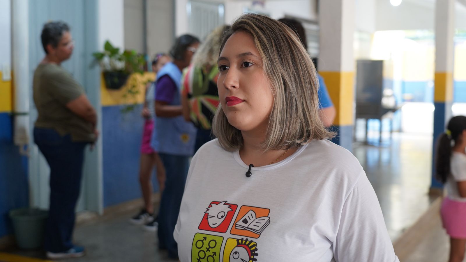 Stefany Paz, gerente da Unidade de Saúde da Família (USF) Pedacinho de Chão