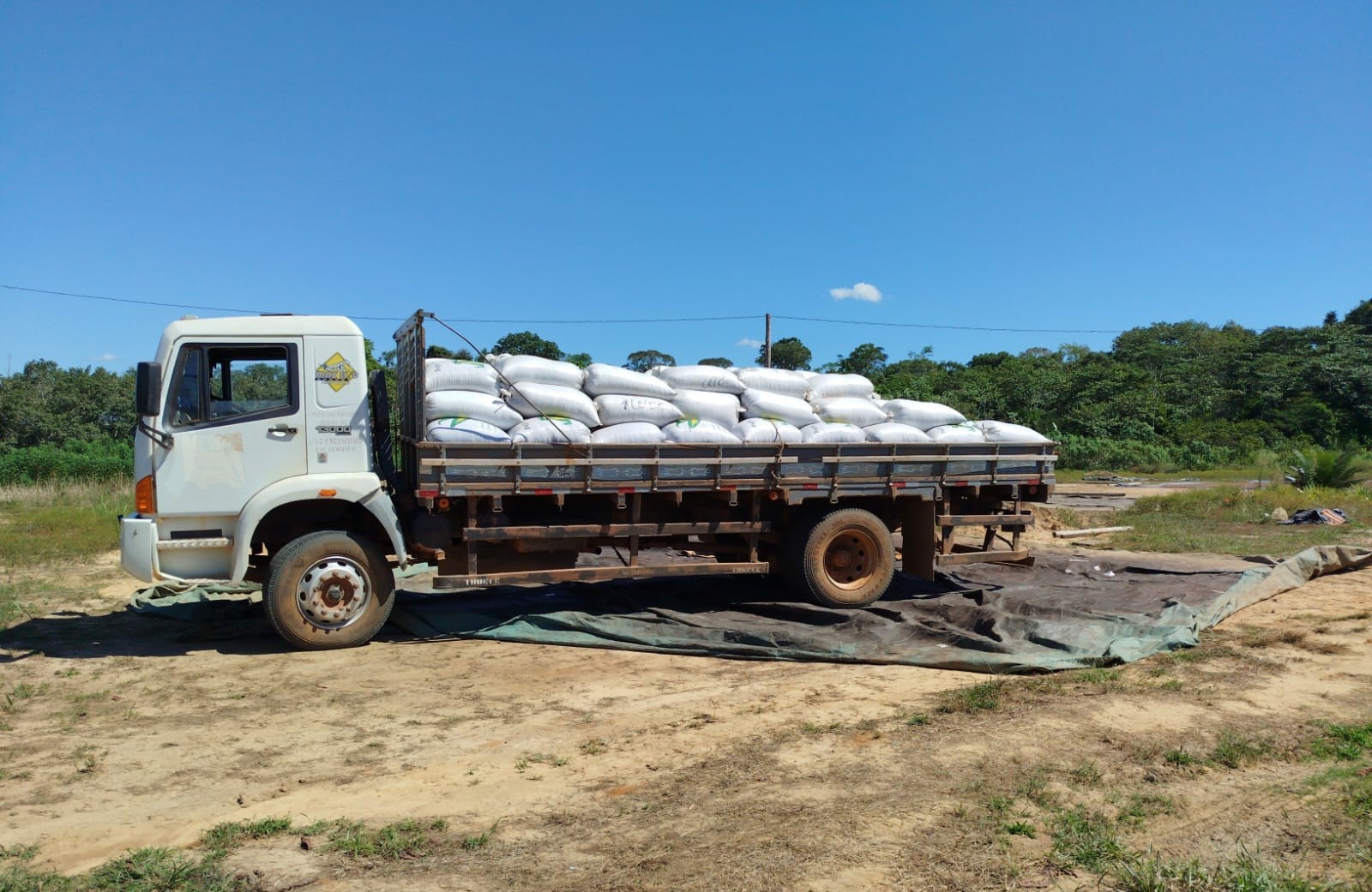 Programa promove o transporte gratuito do calcário adquirido pelos próprios produtores