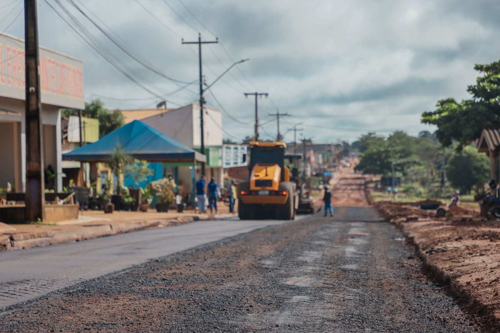 Ao todo, serão pavimentados 2.737 metros de vias