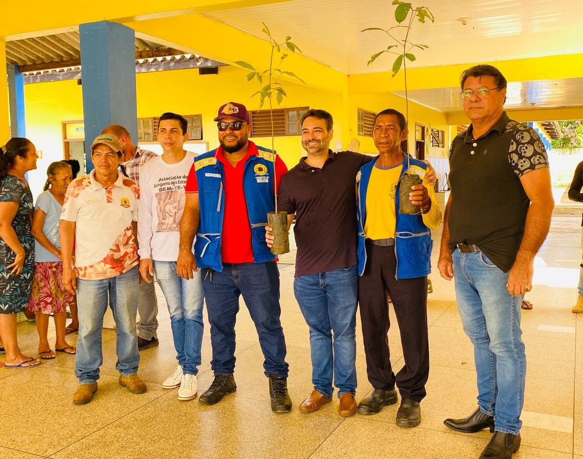 Cada muda plantada representa um compromisso com a preservação da Amazônia 