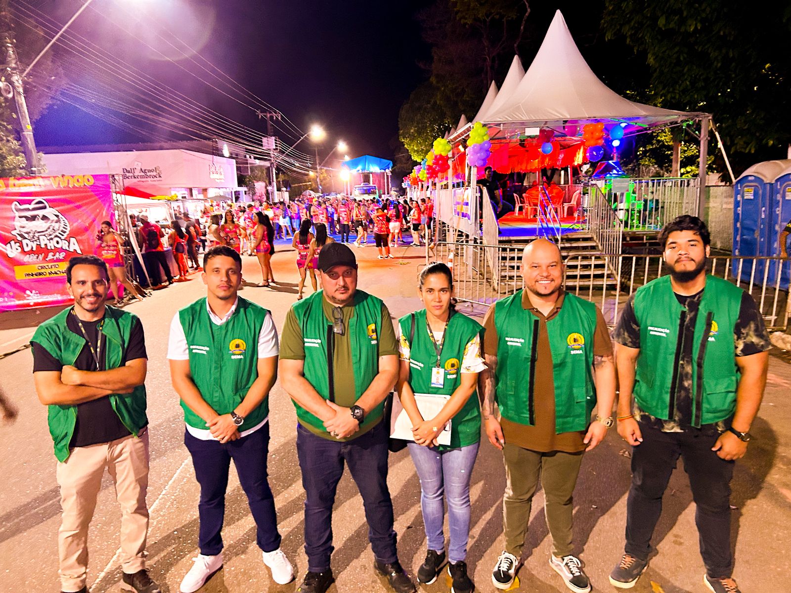 Equipes da Sema estiveram mobilizadas em todos os dias da festividade