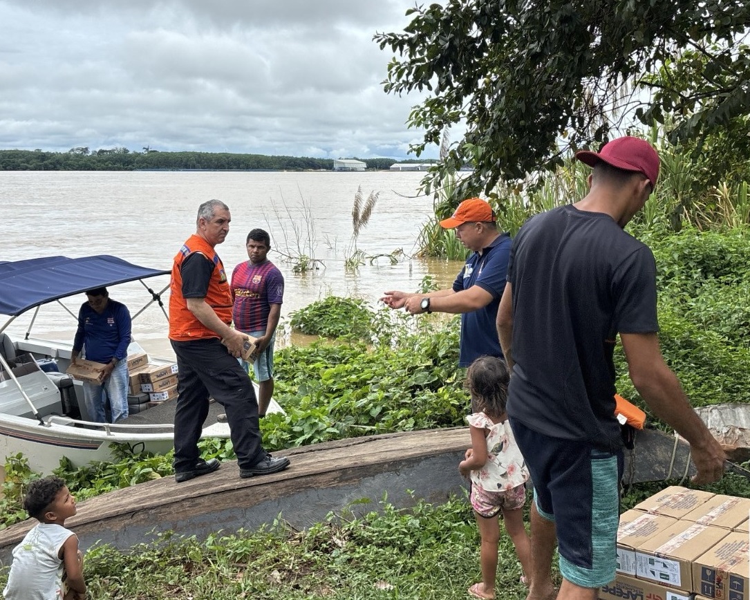 As comunidades de São Miguel, Mutum e Bom Jardim já receberam essa ação da Defesa Civil
