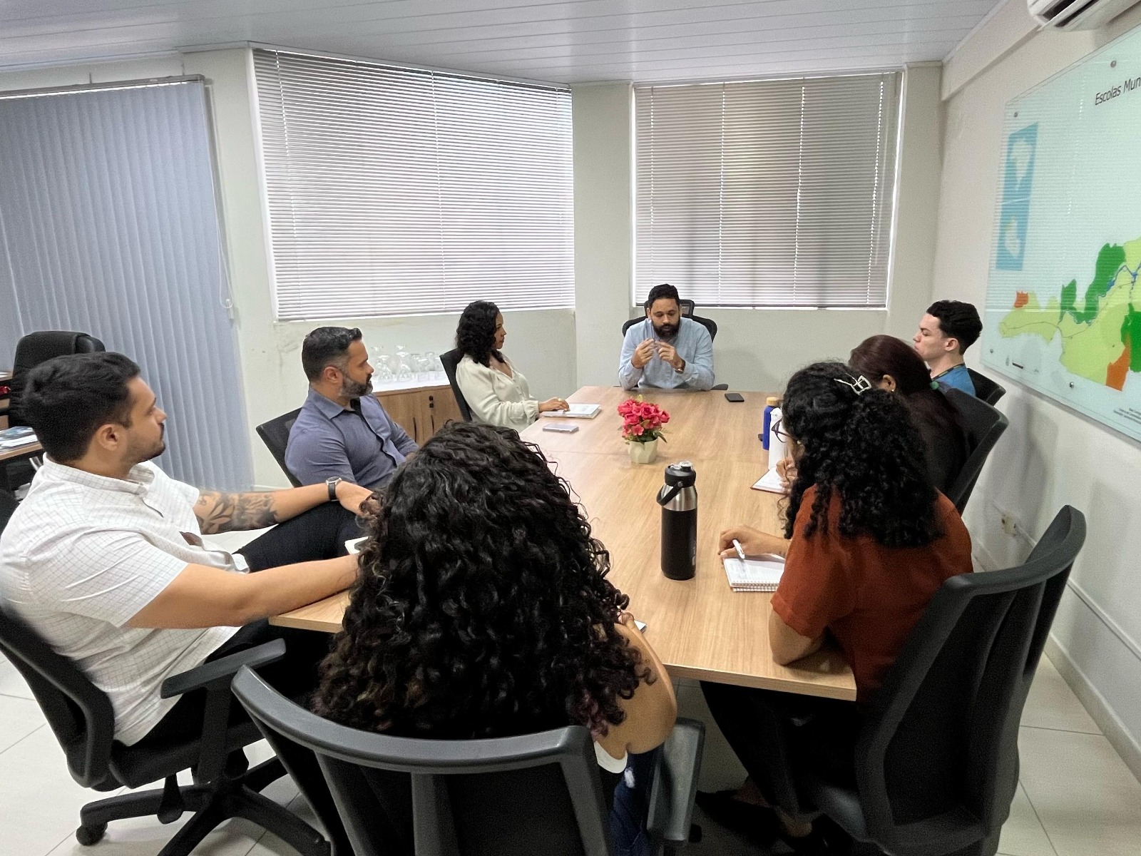 Secretarias discutem o uso de georreferenciamento de dados para melhorar a educação de Porto Velho