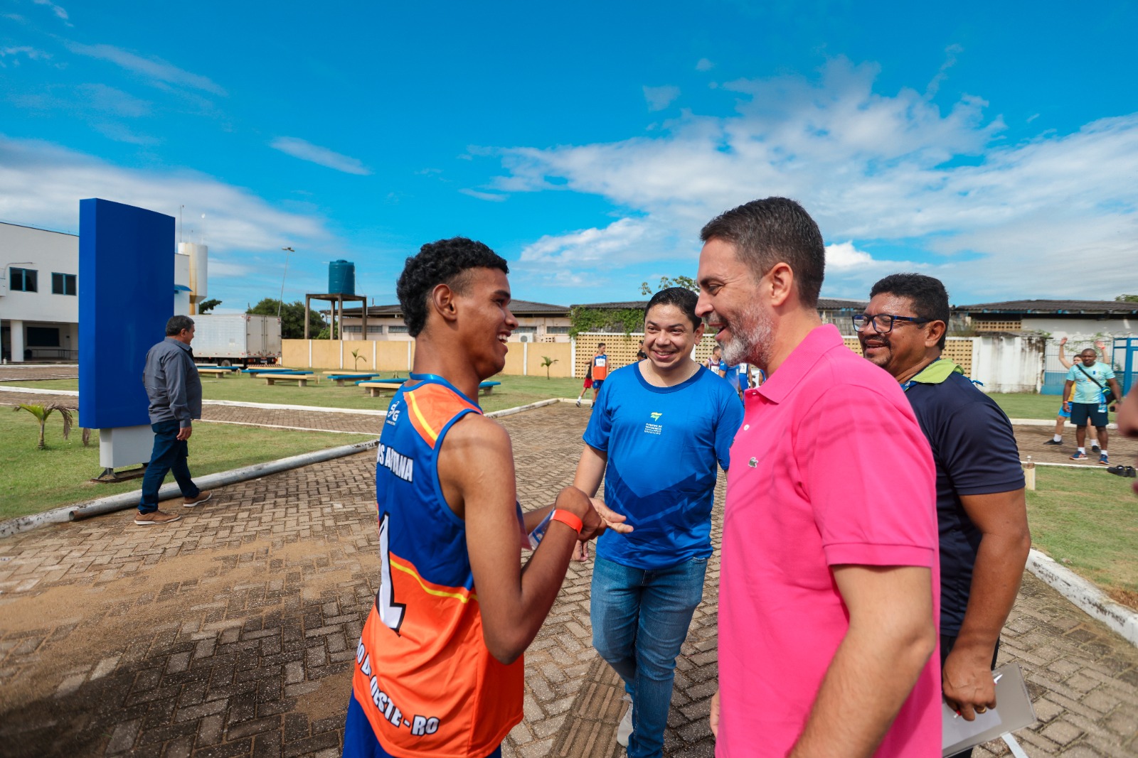 Léo Moraes, destacou a importância do evento e reforçou o compromisso da gestão municipal com o esporte inclusivo