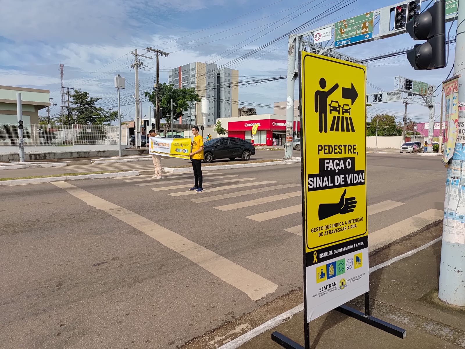 Maio Amarelo é uma campanha internacional de conscientização 