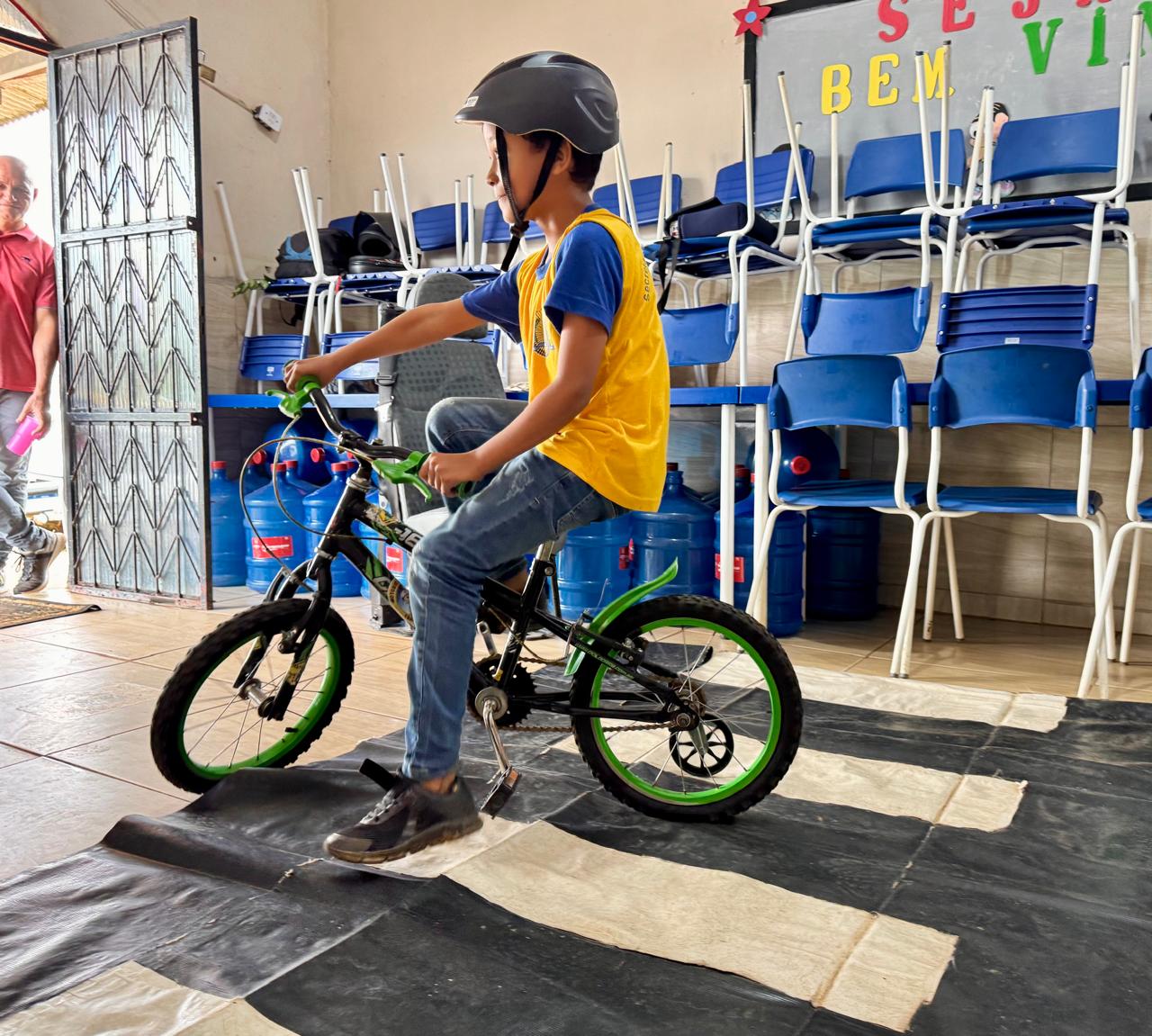 Alunos participaram de uma atividade prática